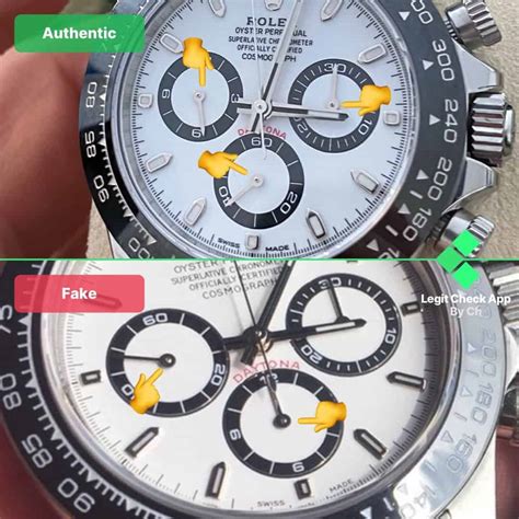 fake vs real rolex daytona|rolex daytona knockoff.